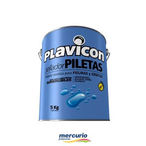 SELLADOR SINTETICO PARA FISURAS Y GRIETAS PLAVICON SELLADOR PILETAS X 1,250