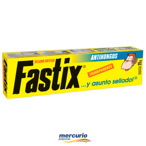 SILICONA FASTIX TRANSPARENTE X  25