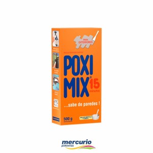 MEZCLA ADHESIVA PLASTICA POXIMIX EXTERIOR X 0,500 (519)