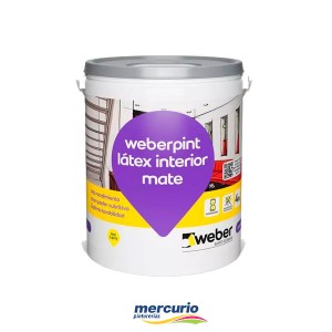 LATEX INTERIOR WEBERPINT MATE BLANCO X 10