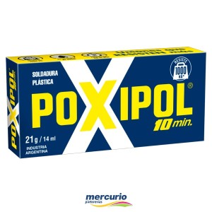 SOLDURA PLASTICA POXIPOL GRIS X 14