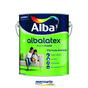 LATEX INTERIOR ALBALATEX MATE BLANCO X  4