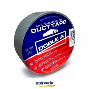 CINTA DUCT TAPE DOBLE A ROJO
